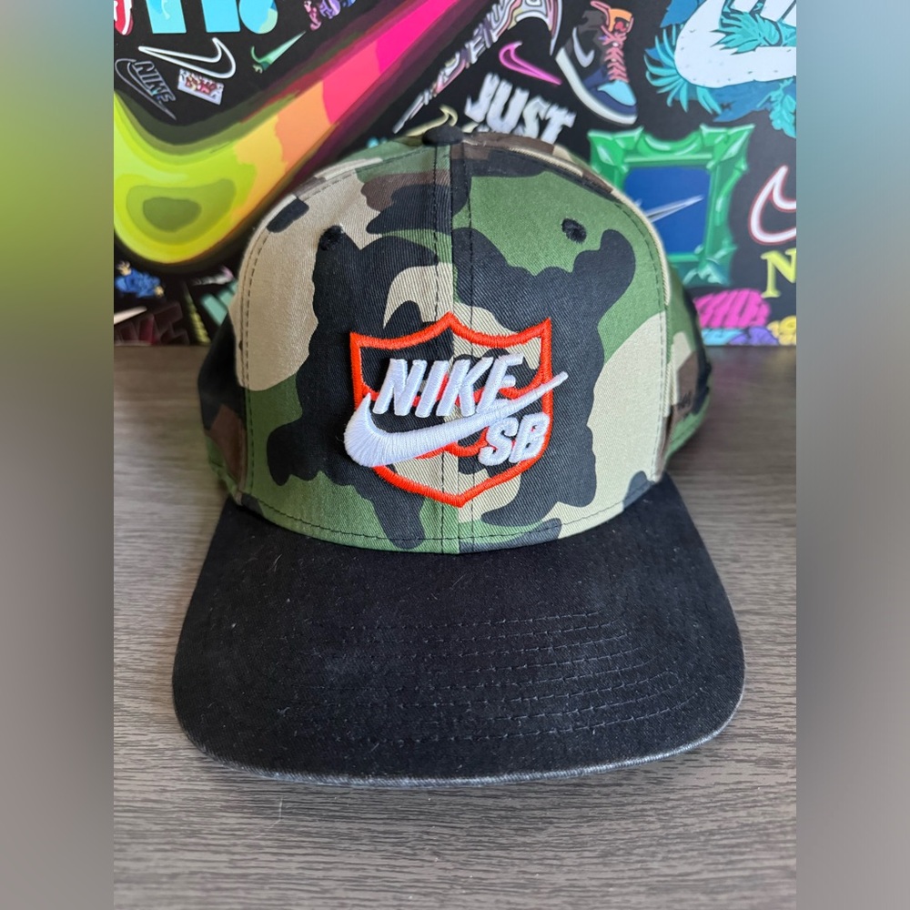 Nike SB ‘Brian Anderson’ Camo SnapBack Hat